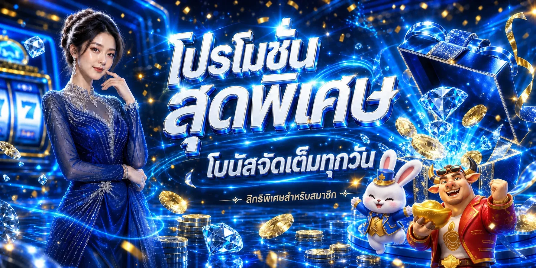 ภาพโปรโมชั่นและสิทธิพิเศษ MENTOS168 สำหรับสมาชิก
